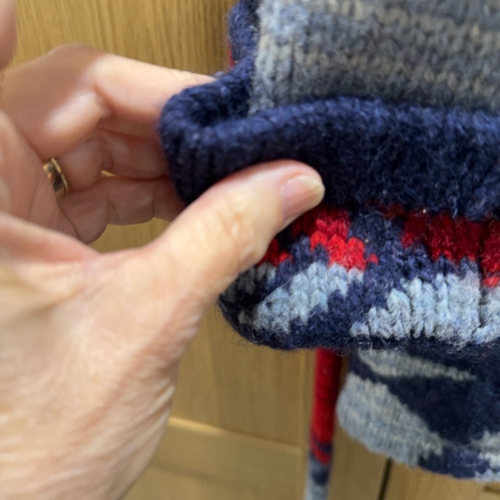 Ralph Lauren Blue and Red Jean Jacket - Picture 5 of 5